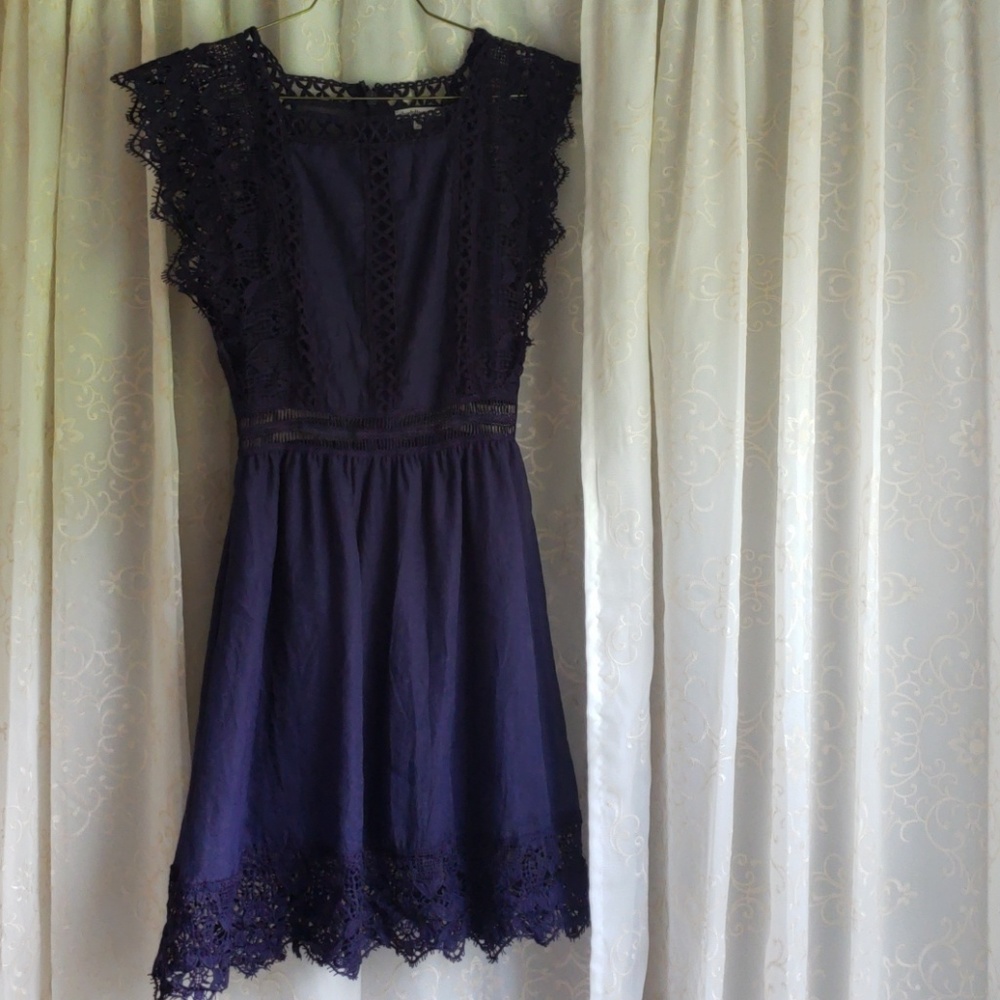 Charlotte Russe XS Dark Blue Dress